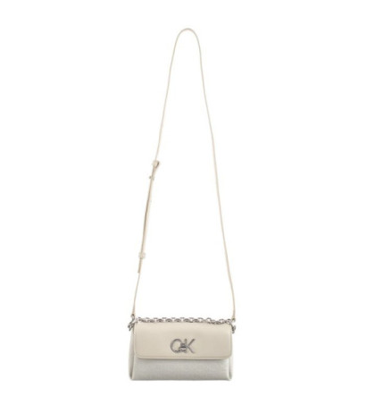 Calvin Klein Re-Lock Mini Crossbody Bag_JCQ Dk Ecru Jacquard Mono K60K611989 PC4 (CK478-a) rankinė