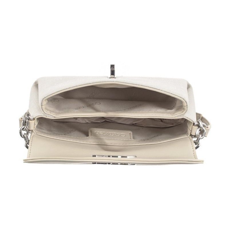 Calvin Klein Re-Lock Mini Crossbody Bag_JCQ Dk Ecru Jacquard Mono K60K611989 PC4 (CK478-a) käekott