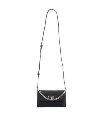 Calvin Klein Re-Lock Mini Crossbody Bag_JCQ Black Jacquard Mono K60K611989 0GK (CK478-b) handbag