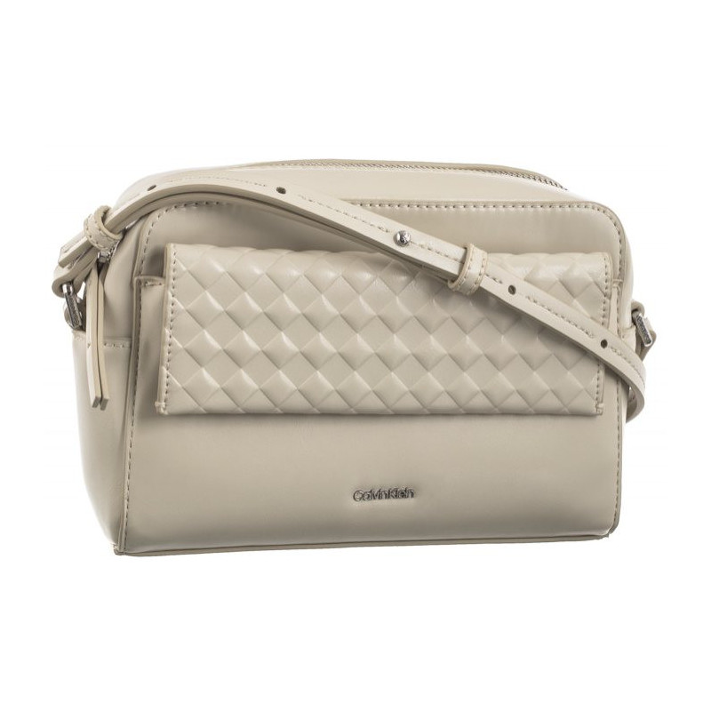 Calvin Klein Calvin Mini Quilt Camera Bag Dk Ecru K60K611884 PC4 (CK479-a) rokassoma