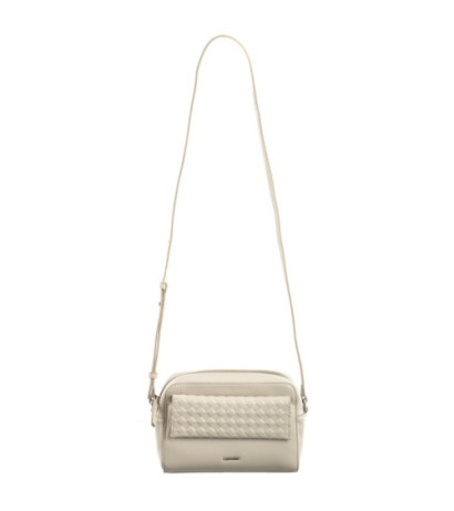 Calvin Klein Calvin Mini Quilt Camera Bag Dk Ecru K60K611884 PC4 (CK479-a) rokassoma