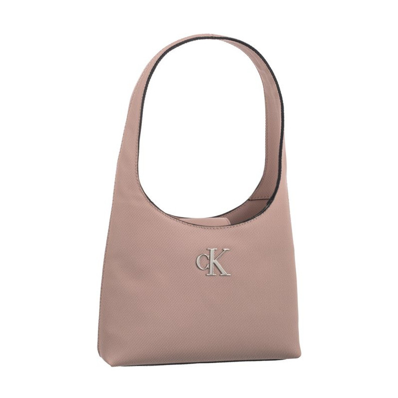 Calvin Klein Minimal Monogram A Shoulder Bag Pale Conch K60K611820 TFT (CK487-b) handbag