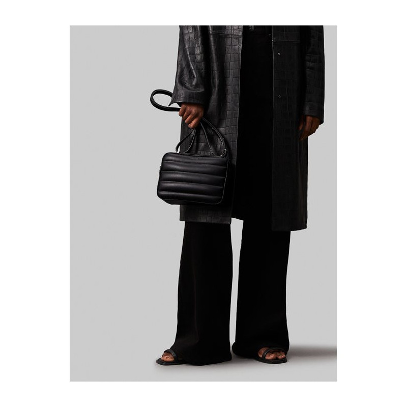 Calvin Klein Line Quilt Camera Bag CK Black K60K612114 BEH (CK520-b) käekott