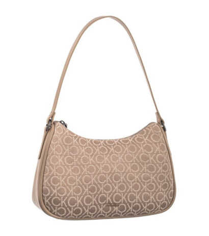 Calvin Klein CK Refine Shoulder Bag-JCQ Chanterelle Mono Jacquard K60K612333 0HE (CK525-a) rokassoma