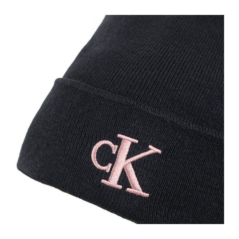 Calvin Klein Monogram Embro Beanie K60K612319 01P (CK529-c) kepurė