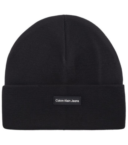 Calvin Klein Inst Patch Beanie Black K50K512142 BEH (CK538-a) josta