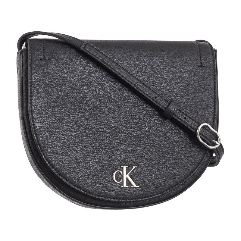 Calvin Klein Minimal Monogram Saddle22 Black K60K612718 BEH (CK543-a) rankinė