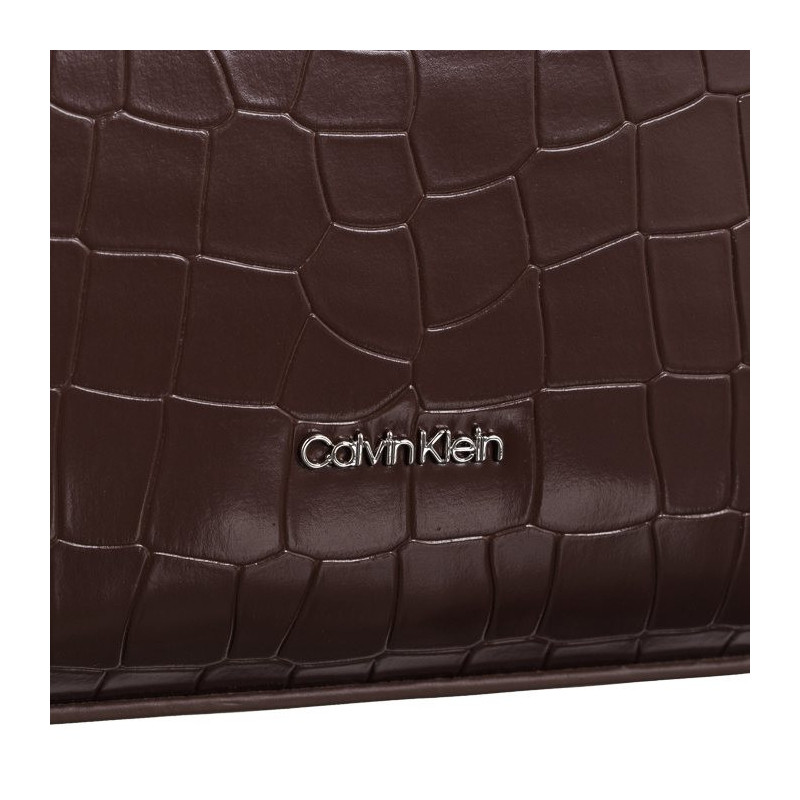 Calvin Klein CK Must Mini Bag Croco Cioccolate Lab Croco K60K612452 HJM (CK550-a) rokassoma