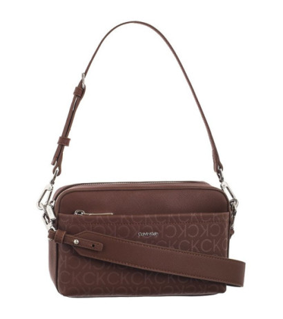 Calvin Klein CK Must Conv Camera Bag Mono Cioccolate Lab Monogram Pu K60K612536 0HH (CK551-a) rankinė