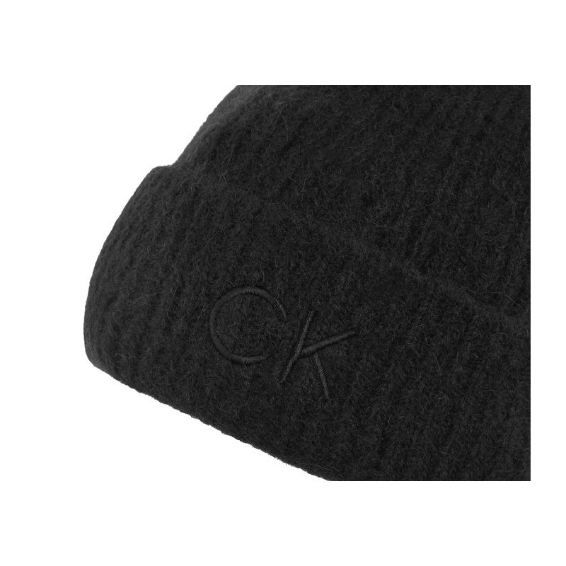 Calvin Klein CK Emboidery Airy Pompom Beanie Ck Black K60K612586 BEH (CK552-a) kepurė