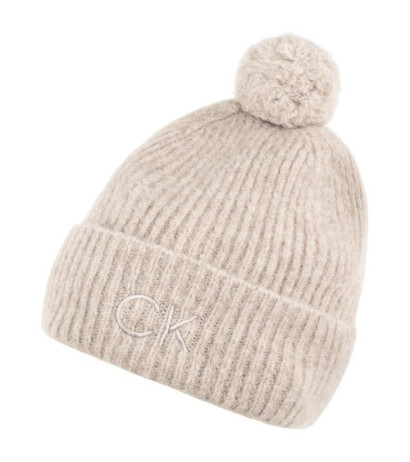 Calvin Klein CK Emboidery Airy Pompom Beanie Gray Morn K60K612586 PCJ (CK552-b) kepurė