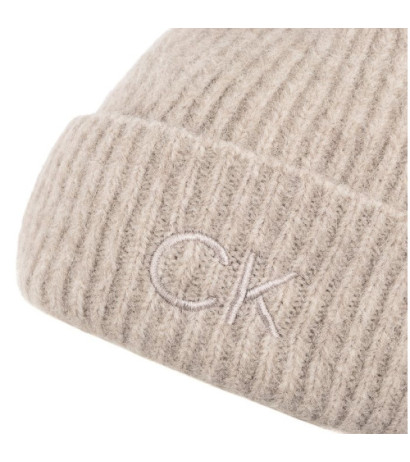 Calvin Klein CK Emboidery Airy Pompom Beanie Gray Morn K60K612586 PCJ (CK552-b) kepurė