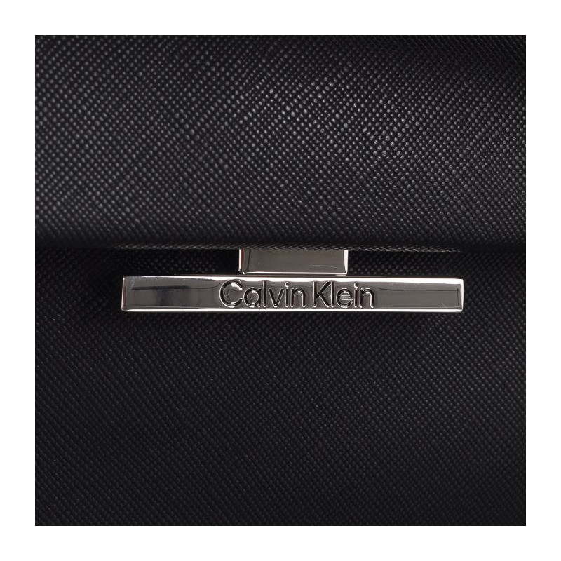 Calvin Klein CK Linear Camera Bag_Saffiano Ck Black K60K612564 BEH (CK553-a) rokassoma