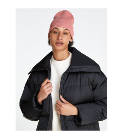Calvin Klein CK Embroidery Fine Rib Beanie Dusty Rose K60K612590 VCE (CK554-b) josta