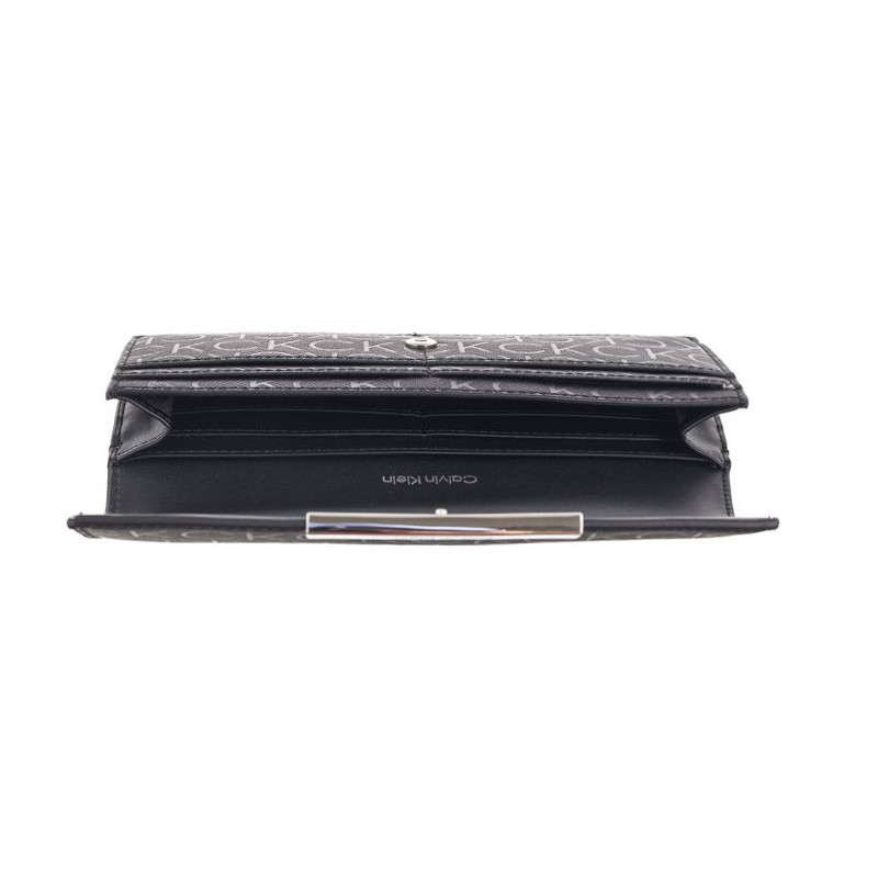 Calvin Klein CK Linear Large Wallet_Mono Black Monogram K60K612444 0GM (CK555-a) rokassoma