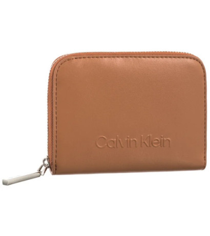 Calvin Klein Embossed Logo Zip MD Wallet Lion K60K612437 GDB (CK563-a) rokassoma