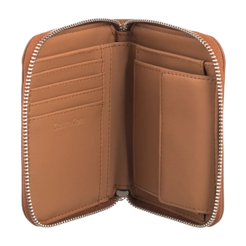 Calvin Klein Embossed Logo Zip MD Wallet Lion K60K612437 GDB (CK563-a) rokassoma