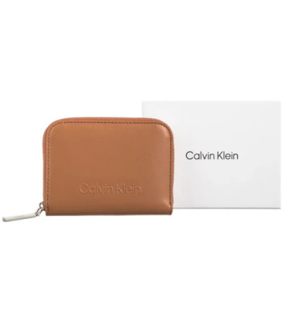 Calvin Klein Embossed Logo Zip MD Wallet Lion K60K612437 GDB (CK563-a) rokassoma