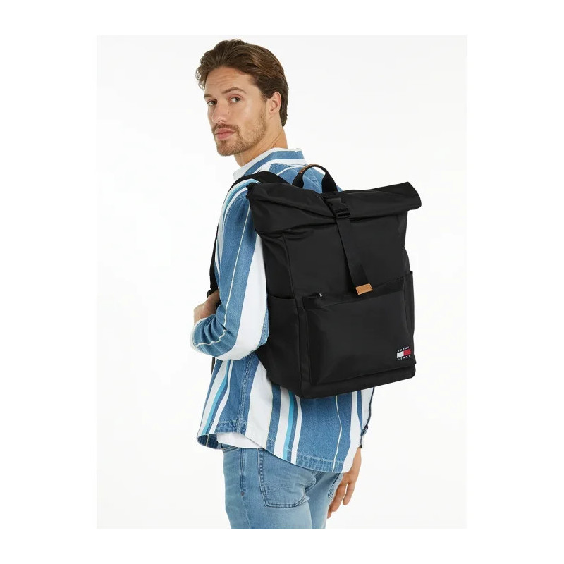 Tommy Hilfiger Tjm Ess Daily Rolltop Backpack AM0AM12993 BDS (TH1167-a) kuprinė