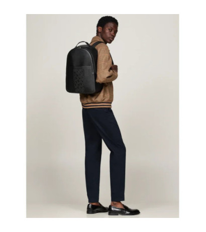Tommy Hilfiger TH Central Monogram Backpack AM0AM13152 BDS (TH1172-a) kuprinė