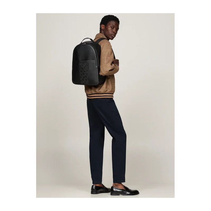 Tommy Hilfiger TH Central Monogram Backpack AM0AM13152 BDS (TH1172-a) kuprinė