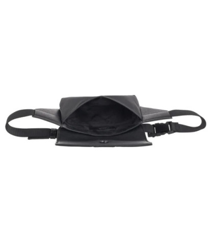 Calvin Klein Iconic Plaque Waistbag Ck Black Nylon PU K50K512242 BEH  (CK575-a) rokassoma