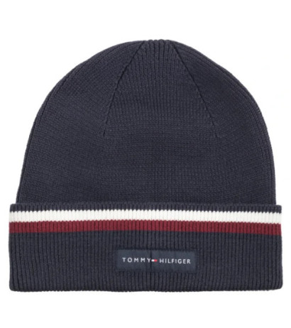 Tommy Hilfiger TH Corp Love Solid Stripe Beanie AM0AM12983 DW6 (TH1182-a) cap