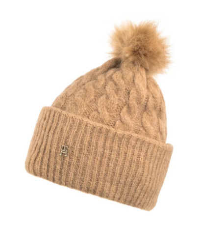 Tommy Hilfiger TH Timeless Beanie Cable AW0AW16989 AEG (TH1183-a) kepurė