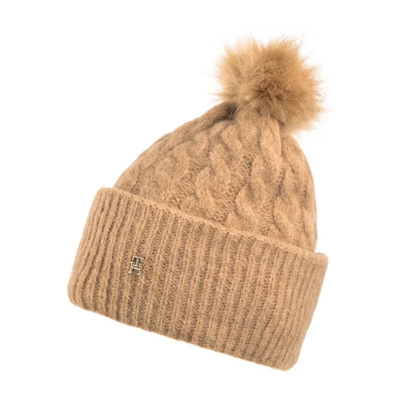 Tommy Hilfiger TH Timeless Beanie Cable AW0AW16989 AEG (TH1183-a) kepurė