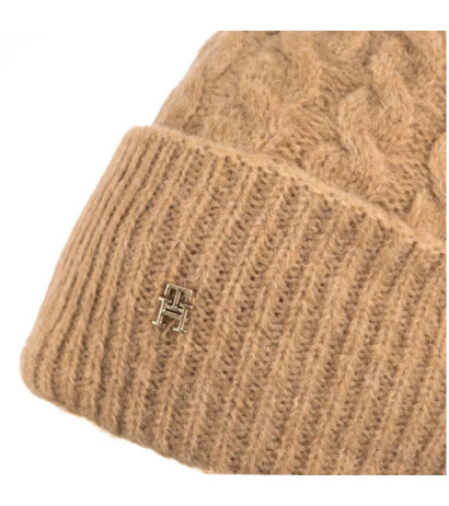 Tommy Hilfiger TH Timeless Beanie Cable AW0AW16989 AEG (TH1183-a) kepurė
