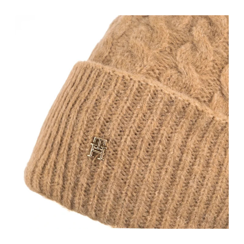 Tommy Hilfiger TH Timeless Beanie Cable AW0AW16989 AEG (TH1183-a) kepurė