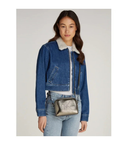 Calvin Klein Sculpted Camera Bag Tum Gunmetal K60K612731 ADA (CK584-a) handbag