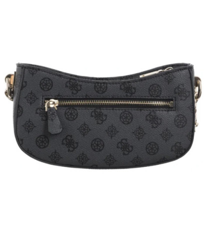 Guess Evelune Top Zip Shoulder Bag HWPG93 53180 Charcoal Logo (GU695-a) rokassoma
