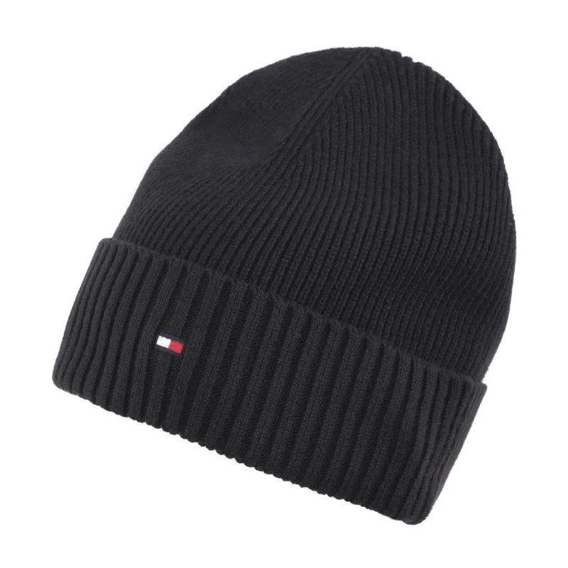 Tommy Hilfiger Flag Pima Cotton Beanie & Gloves AM0AM12938 BDS (TH1225-a) accessory