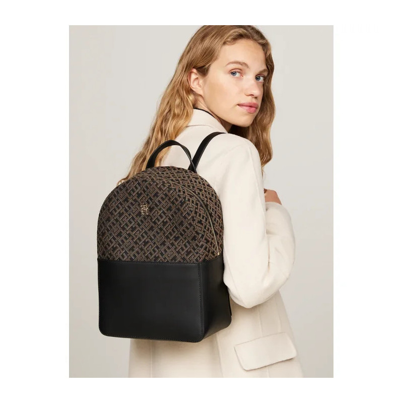 Tommy Hilfiger TH Jacquard Backpack AW0AW17074 BDS (TH1226-a) mugursoma
