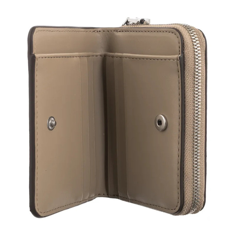 Calvin Klein Minimal Monogram Med Zip Around Crockery K60K612740 PBF (CK614-b) handbag