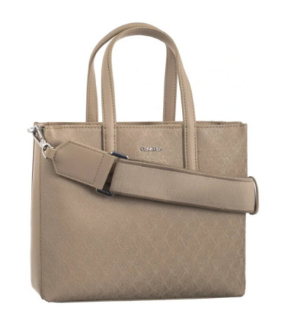 Calvin Klein CK Must Small Tote Mono Crockery K60K613023 W75 (CK629-a) handbag