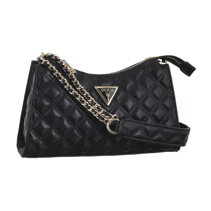 Guess Giully Top Zip Shoulder Bag HWQG87 48130 Black (GU724-a) käekott
