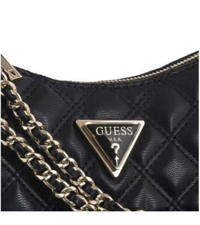 Guess Giully Top Zip Shoulder Bag HWQG87 48130 Black (GU724-a) rokassoma