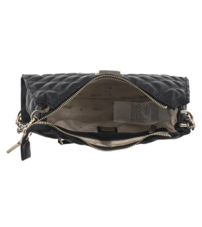 Guess Giully Top Zip Shoulder Bag HWQG87 48130 Black (GU724-a) handbag