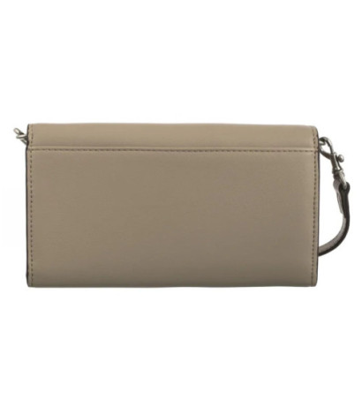Calvin Klein Sculpted Long Fold Strap Wallet Crockery LV04K1006G PBF (CK640-a) rokassoma