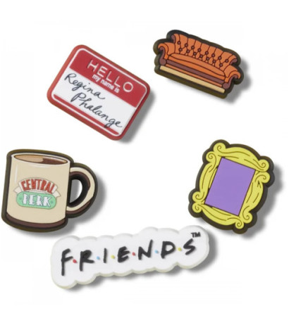 Crocs Jibbitz™ Friends 5-Pack 10012079 (CR356-a) aksesuaras
