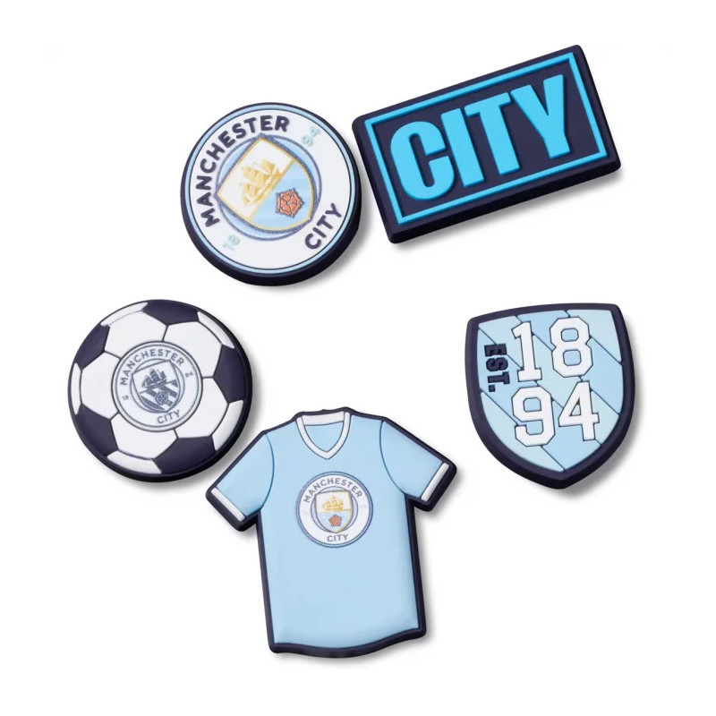 Crocs Jibbitz™ Manchester City 5-Pack 10012074 (CR358-a) tarvik