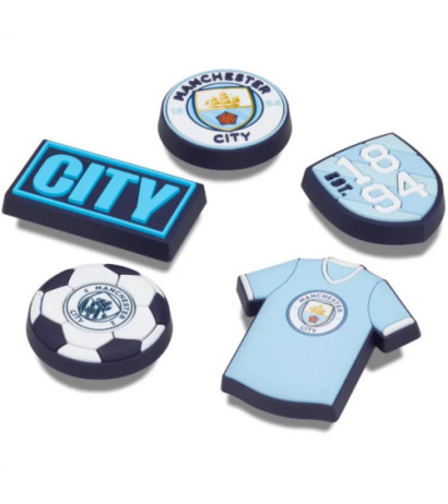 Crocs Jibbitz™ Manchester City 5-Pack 10012074 (CR358-a) aksesuaras
