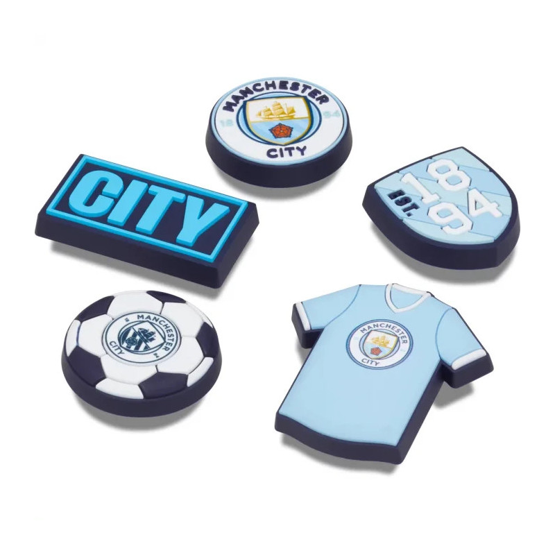 Crocs Jibbitz™ Manchester City 5-Pack 10012074 (CR358-a) aksesuaras