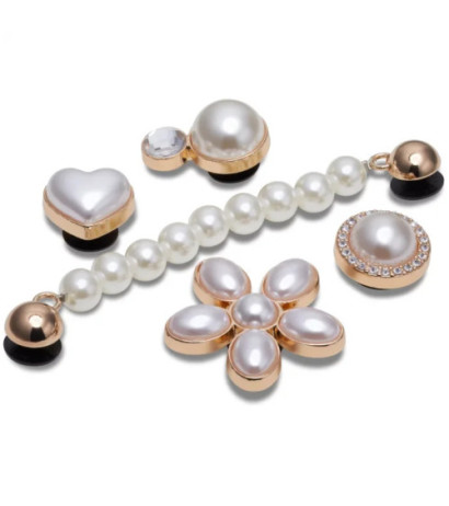 Crocs Jibbitz™ Dainty Pearl Jewelry 5-Pack 10013133 (CR362-a) accessory