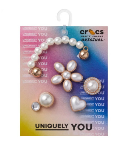Crocs Jibbitz™ Dainty Pearl Jewelry 5-Pack 10013133 (CR362-a) aksesuaras