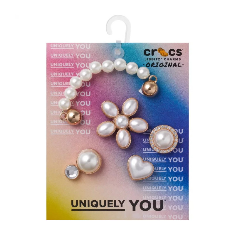 Crocs Jibbitz™ Dainty Pearl Jewelry 5-Pack 10013133 (CR362-a) accessory