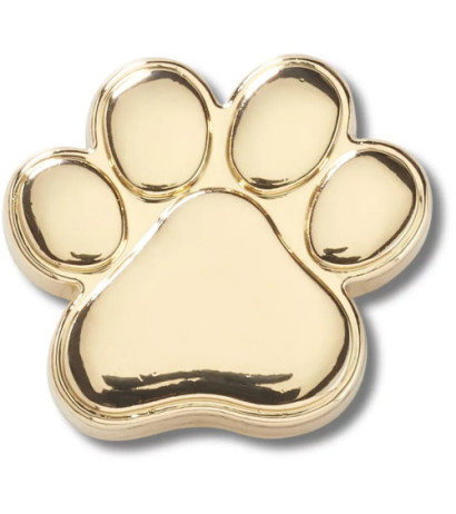 Crocs Jibbitz™ Gold Dog Paw 10012310 (CR365-a) aksesuaras