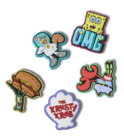 Crocs Jibbitz™ Spongebob 5-Pack 10010012 (CR366-a) piederums